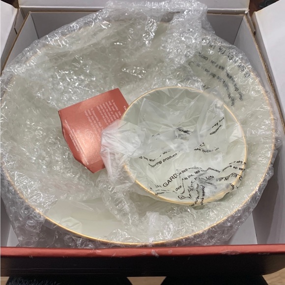 Lenox Holiday Tiered Bowl Set Chip and Dip - Picture 4 of 6